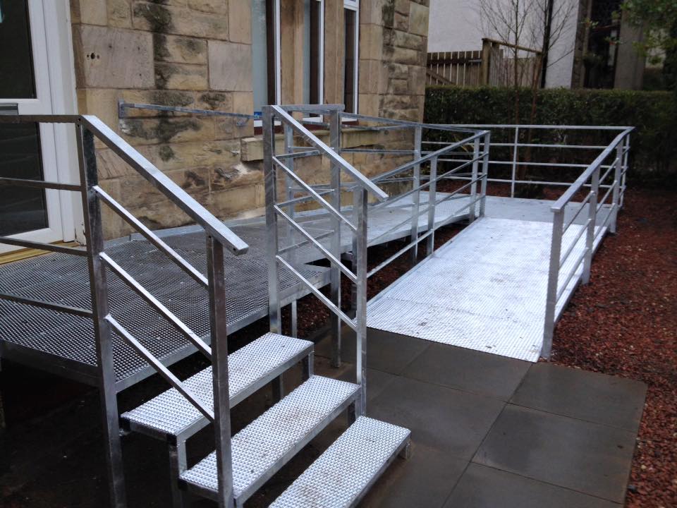 Wheelchair ramps in Edinburgh, Glasgow and Lanarkshire